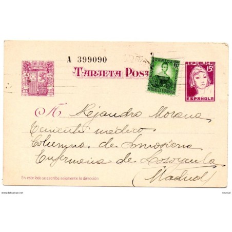 Entero postal  n 75   España