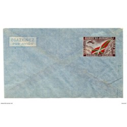 Sobre entero postal  n F2 Euzkadi