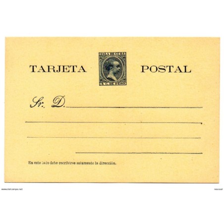 Entero postal  n 30 cuba  España
