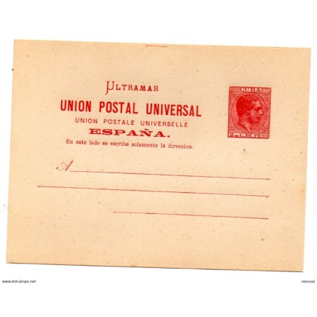 Entero postal  n11 cuba  España