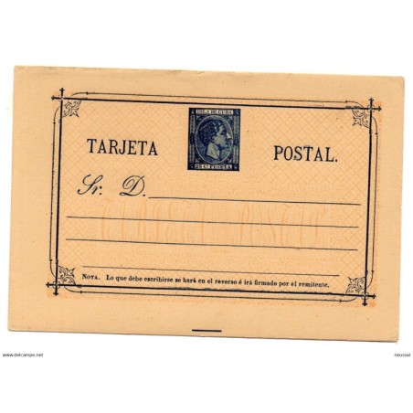 Entero postal n 1 cuba  España