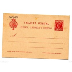 Entero postal n 1 elobey  España