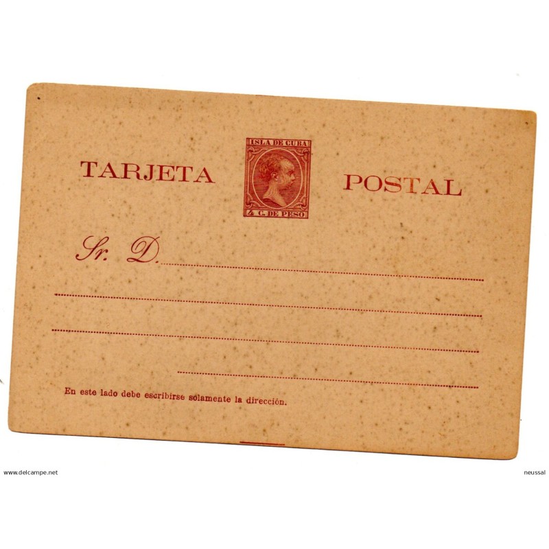 Entero postal n 28 cuba España Entero postal n 28 cuba España