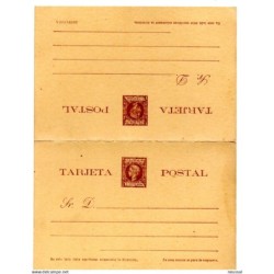 Entero postal n 37  cuba  España