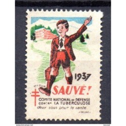 Viñeta de comite antituberculosa de 1937