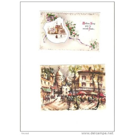 2 tarjetas postales