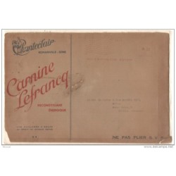 Carta de francia con publicidad