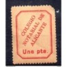 Viñeta de colegio notarial de alicante España