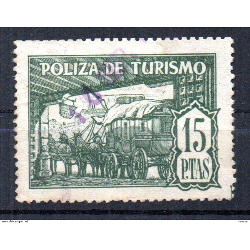 Viñeta de poliza de turismo 15 pts Viñeta de poliza de turismo 15 pts