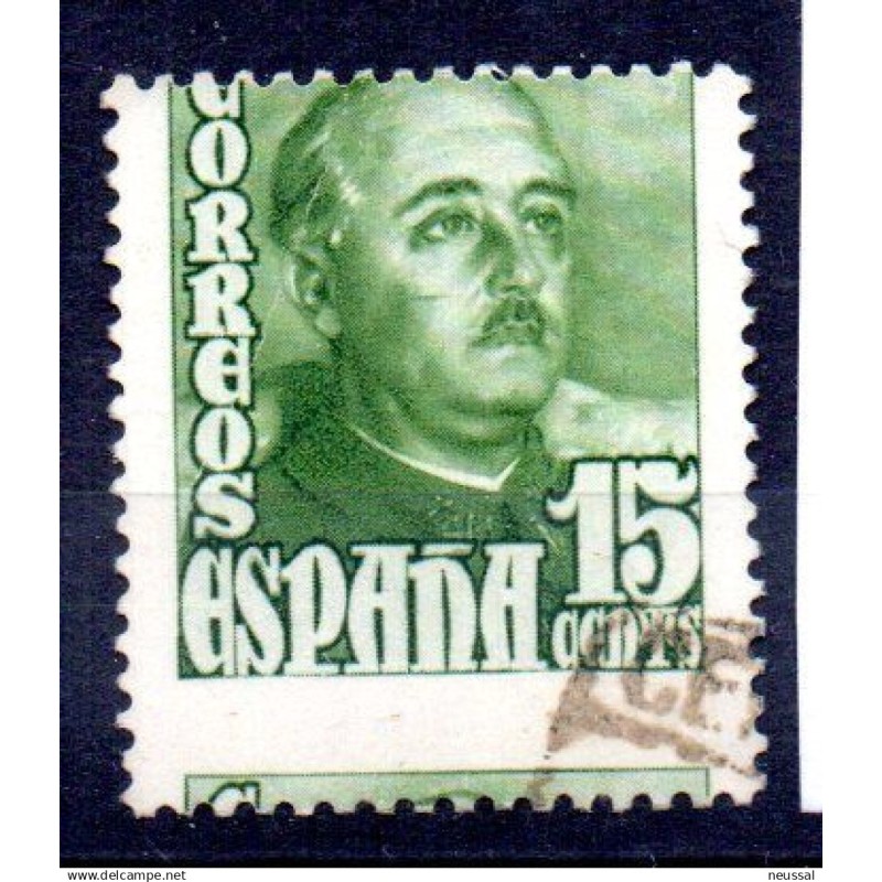 Sello n 1021dh España Sello n 1021dh España