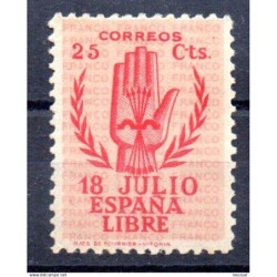 Sello  n 852t  España