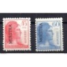 Sellos n  752M y 754M  España