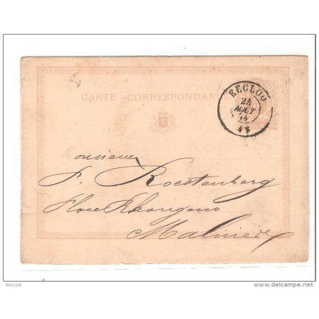 Tarjeta de belgica