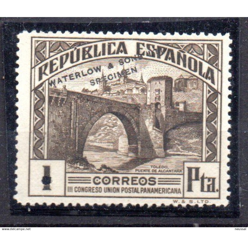 Sello n 611Mta   España