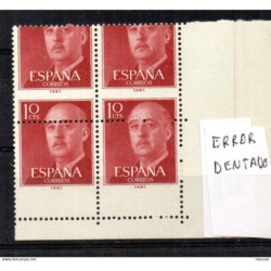 Bloque   con error de dentado España