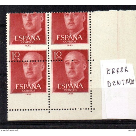 Bloque   con error de dentado España