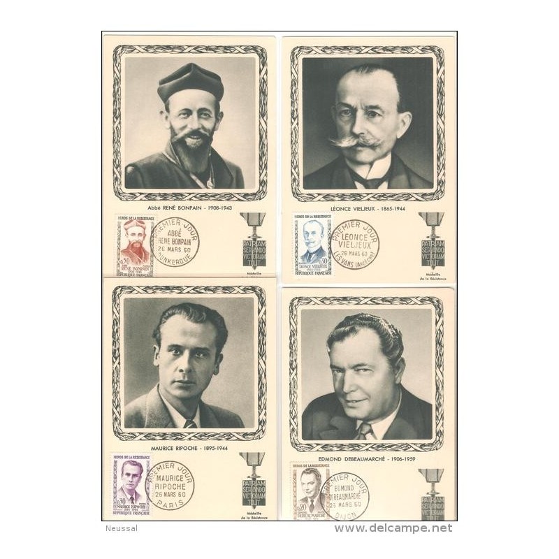 Serie de tarjetas maximas de 1960 Serie de tarjetas maximas de 1960