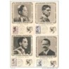 Serie de tarjetas maximas de 1957
