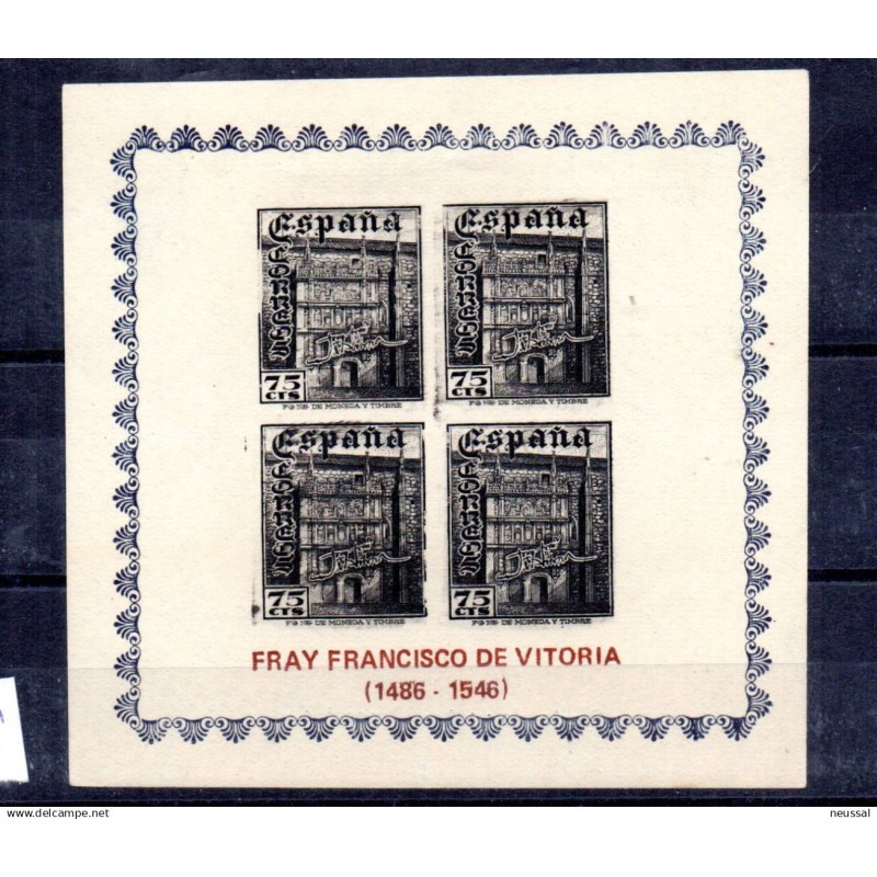 Fantasia de Fray francisco de vitoria numerada España Fantasia de Fray francisco de vitoria numerada España