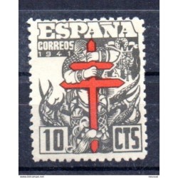 Sello n 948 gris claro España