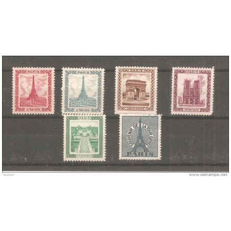 Viñetas francesas de paris