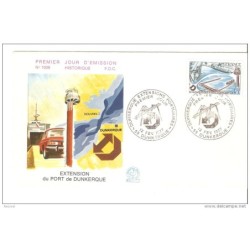 Sobre de primer dia francia 1977