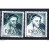 Sello 1073 ta aureola y cara  blanca  España