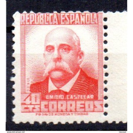 Sello  n 736A  España
