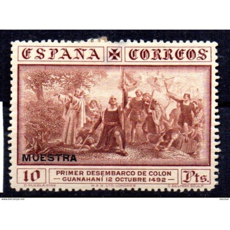 Sello  n 545m  España