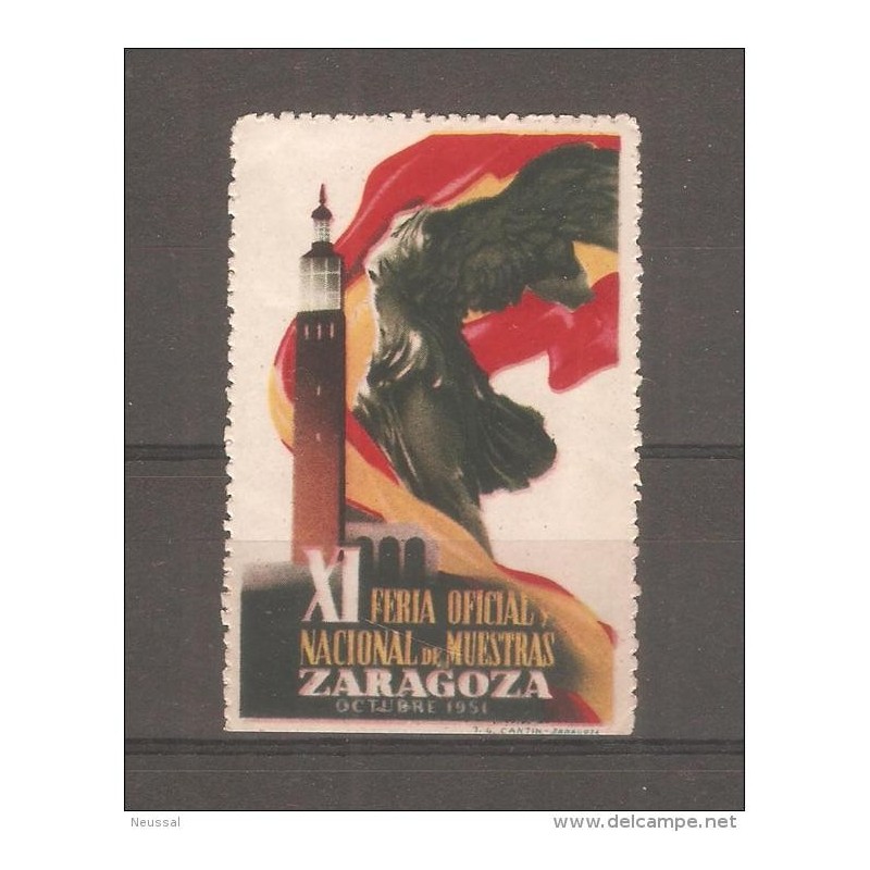 Viñeta de zaragoza 1951 Viñeta de zaragoza 1951