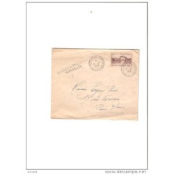 Carta de 1953 con cuño congreso versailles