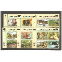 6 series  de naciones unidas vereinte nations
