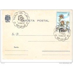 Tarjeta postal con cuño de 1975