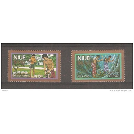 Sellos niue  A910