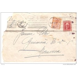 Carta con sello de barcelona