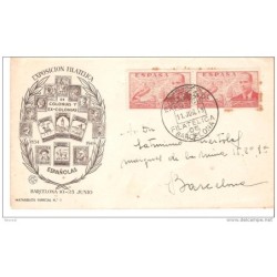 Carta con matasello de barcelona