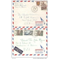 2 cartas de francia 1952y59