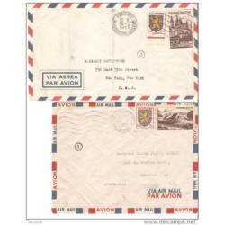 2 cartas de francia 1952y53