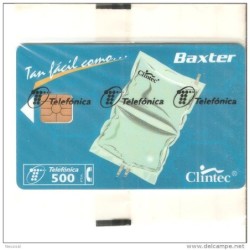 Tarjeta telefonica  nueva baxter