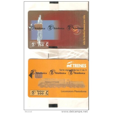 2 tarjeta telefonica  nuevas