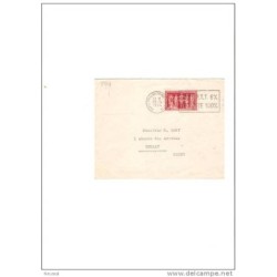 Carta de francia 1954