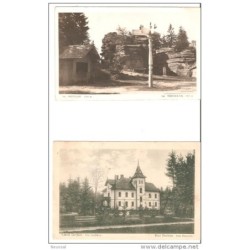 2 tarjetas postales antiguas de checoslovaquia