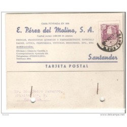 Tarjeta postal de 1942