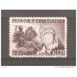Viñeta  moros y cristianos Alcoy