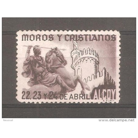 Viñeta  moros y cristianos Alcoy