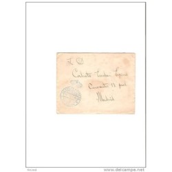 Carta   con cuño de belmonte