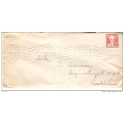 Carta con cuño de 1942 kalmar