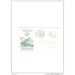 Carta con cuños representativos