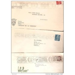 3 cartas con matasellos diferentes7