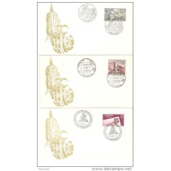 3 cartas con matasellos commemorativos de valencia diferentes